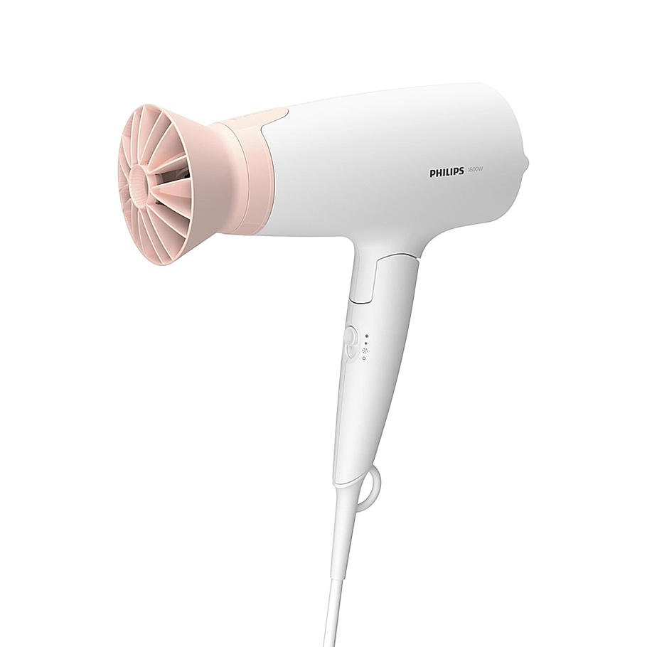 Hair Dryer - | Powerful drying with less heat I 1600 W I Men and Women I Cool Shot | ThermoProtect Care I Travel friendly BHD308/30 | With 6 Month Warranty Just For Employees*
