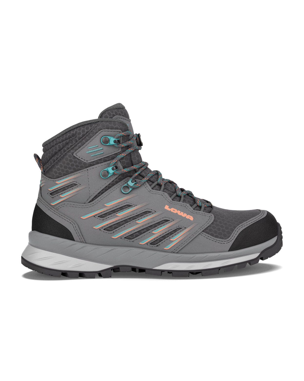 Lowa Women Grey TREK EVO GTX MID Ws