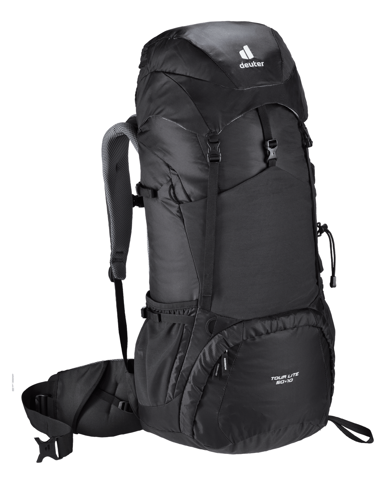 Deuter Unisex Black Tour Lite 50 + 10 Hiking & Trekking Backpack