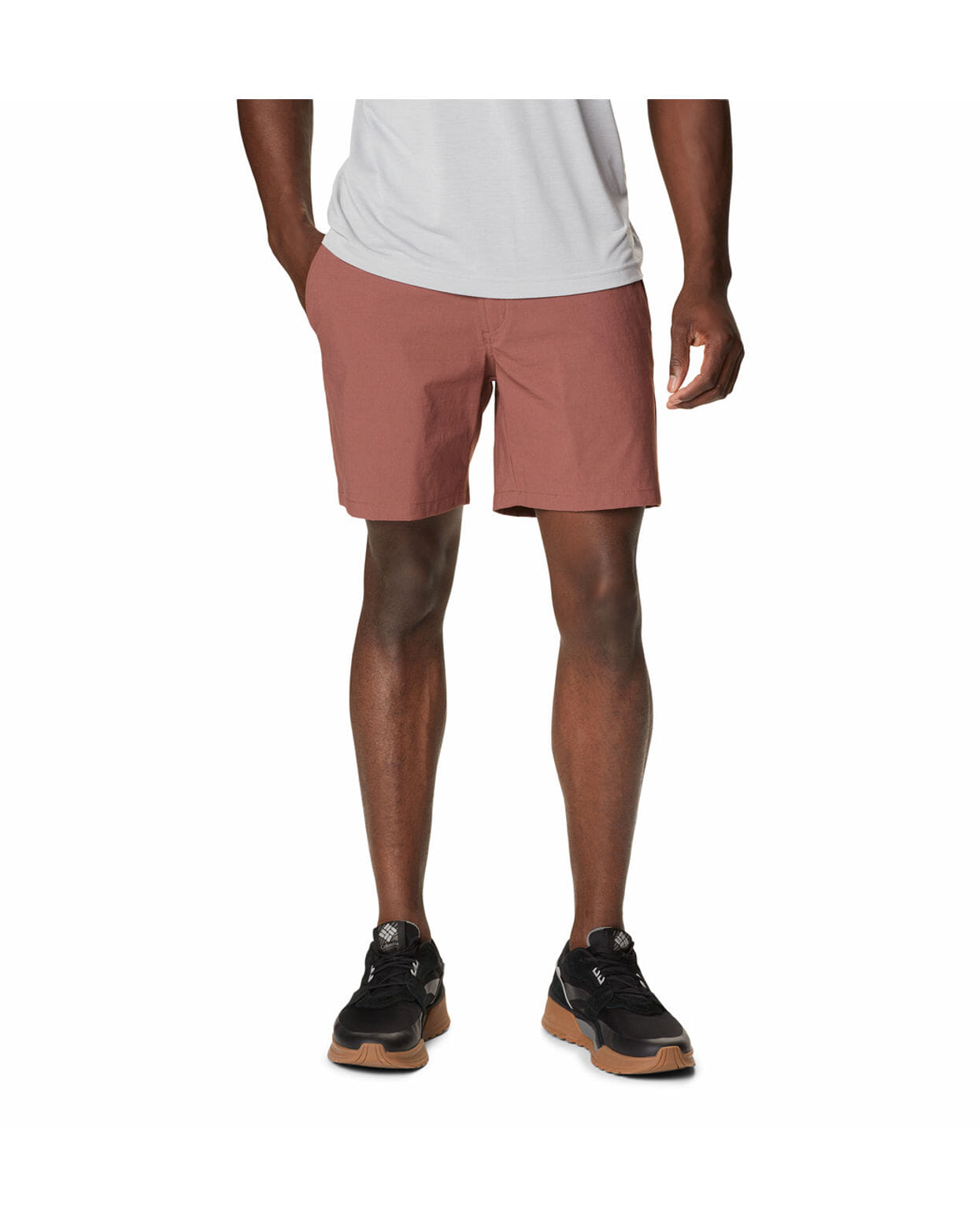 Columbia Mens Peach Omni-Shield Canyon Gate Utility Short