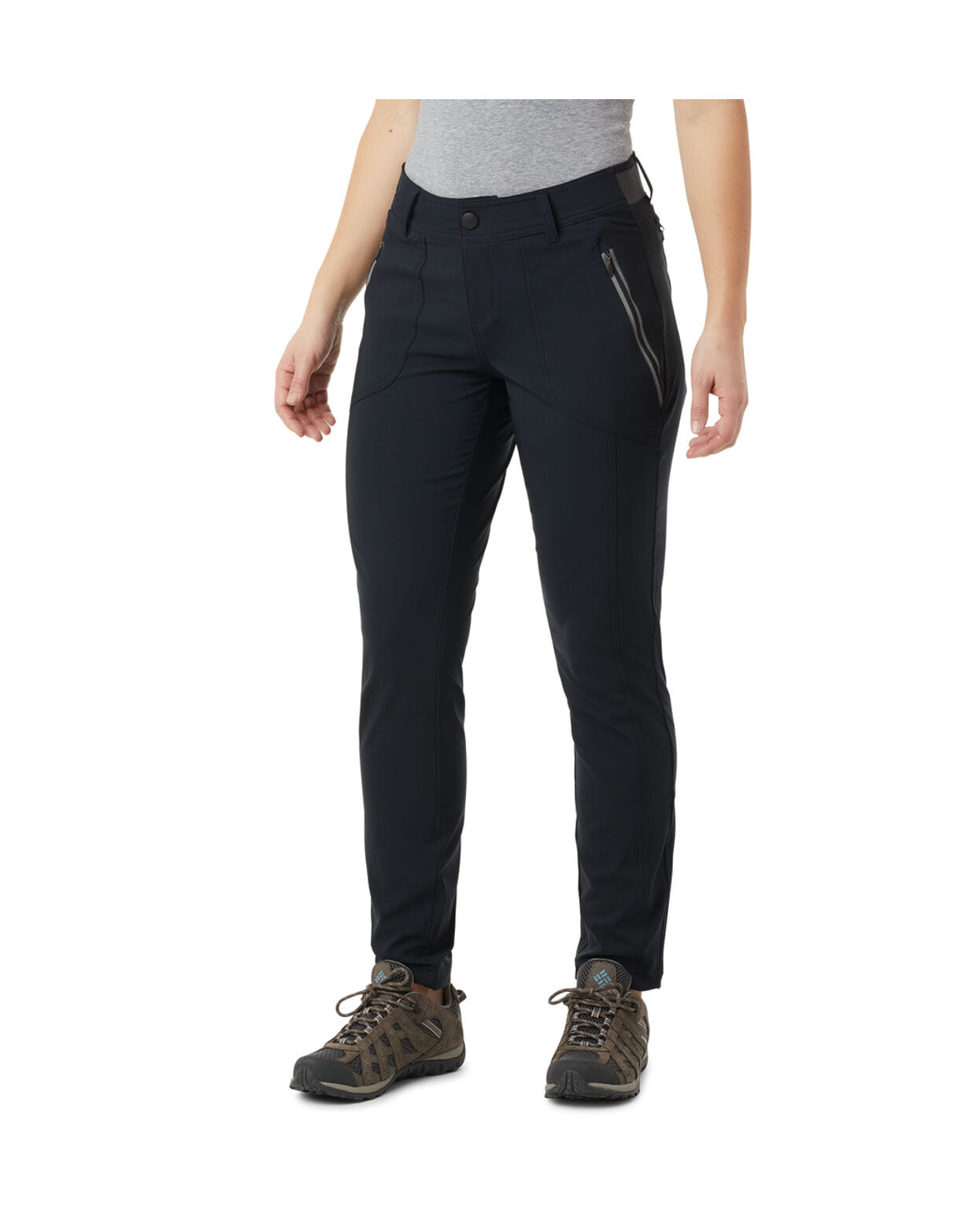 Columbia Women Black Bryce Canyon II Pant (Sun Protection)