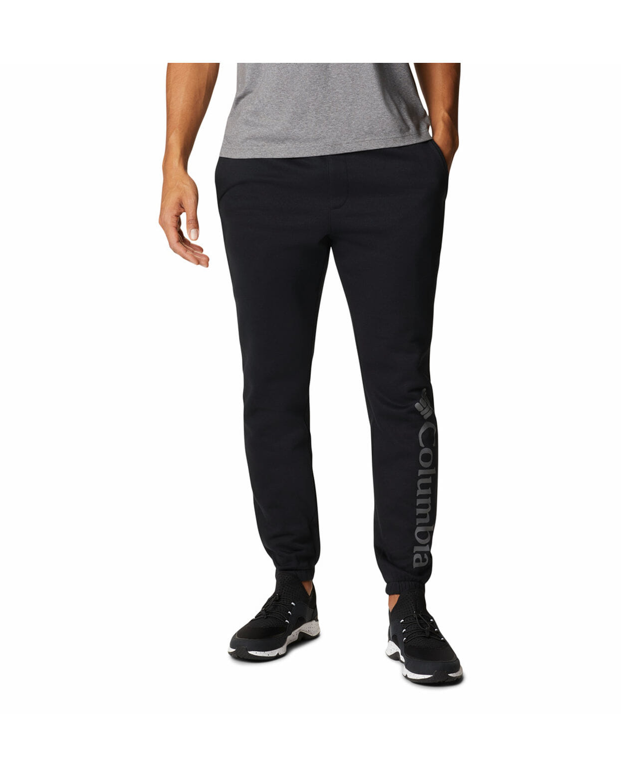 Columbia Mens Black Columbia Trek Fleece Jogger