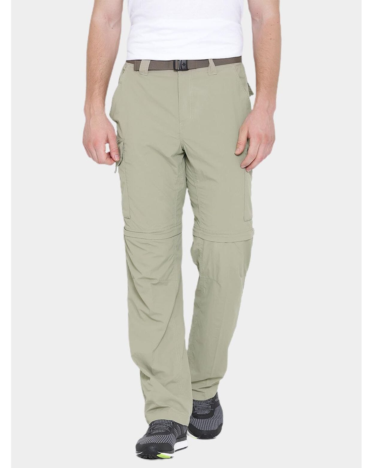 Columbia Mens Brown Omni-Wick Silver Ridge Convertible Pant