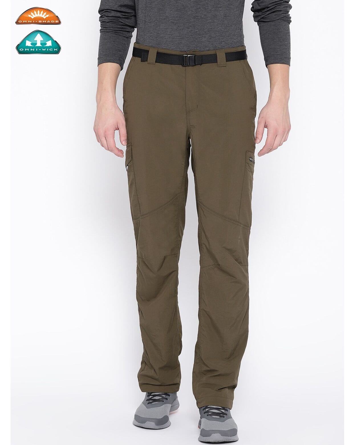 Columbia Mens Green Omni-Wick Silver Ridge Cargo Pant