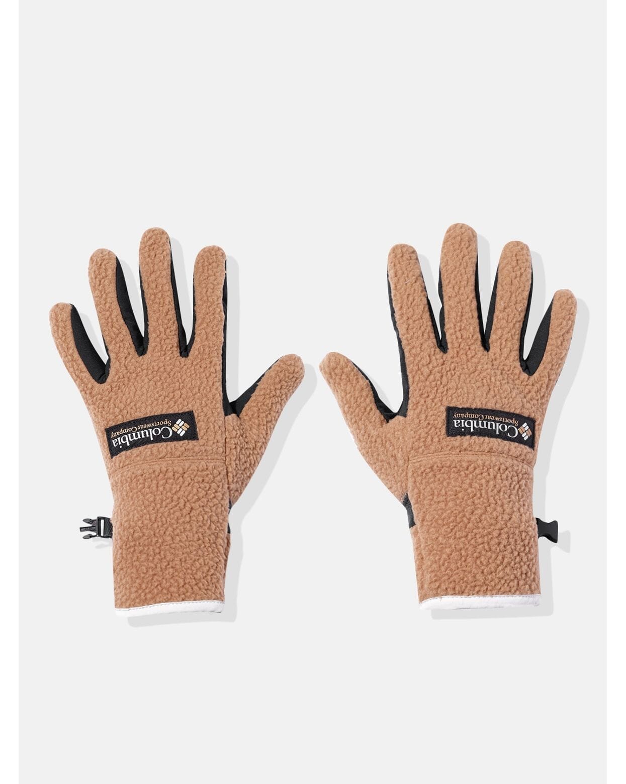 Columbia Women Brown Helvetia Sherpa Gloves 