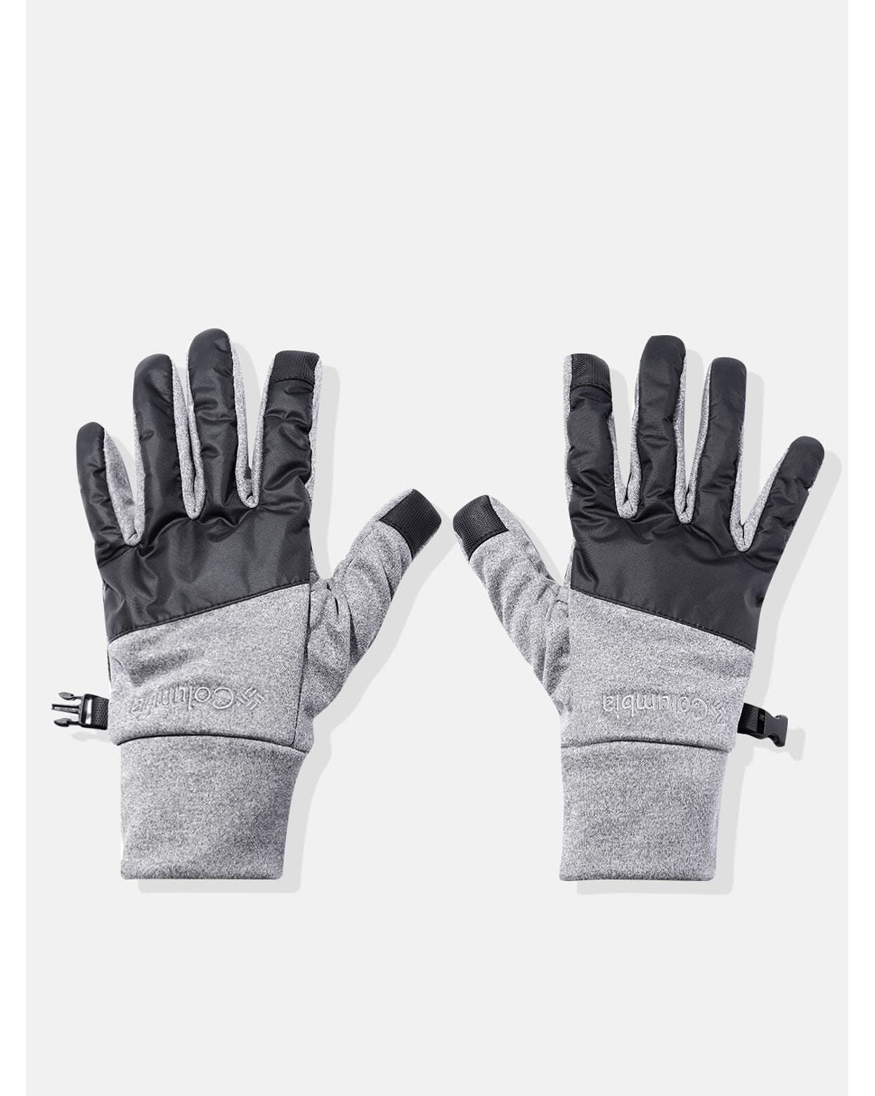 Columbia Men Grey Mens Cloudcap Fleece Gloves 