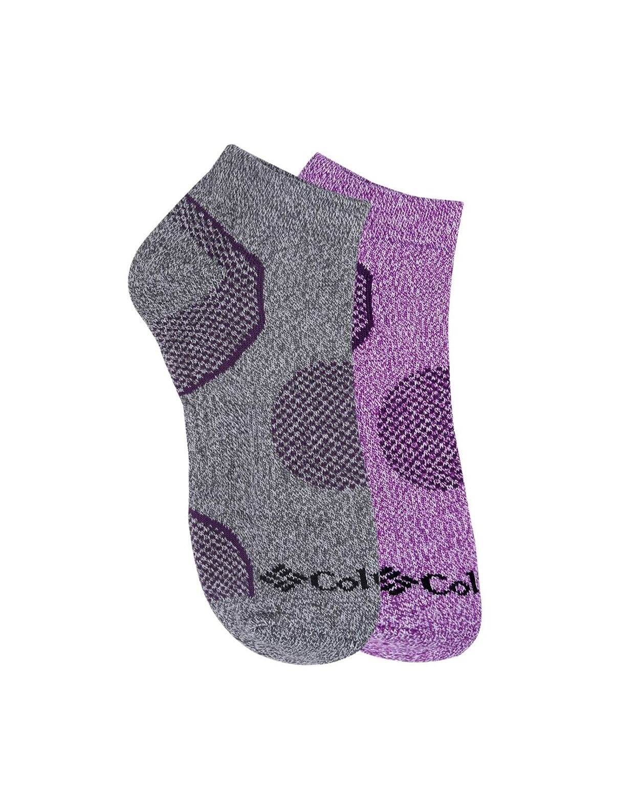 Columbia Women Multi Socks Wm Bal Pt Walk Locut (Pair of 2)