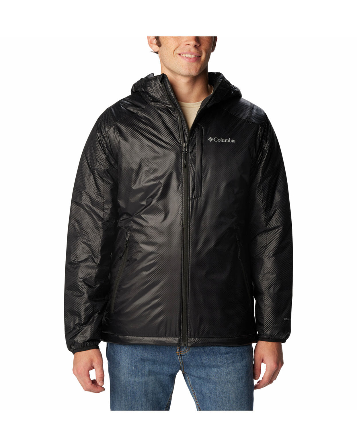 Columbia Mens Black Omni-Heat Infinity Arch Rock Double Wall Elite Jacket