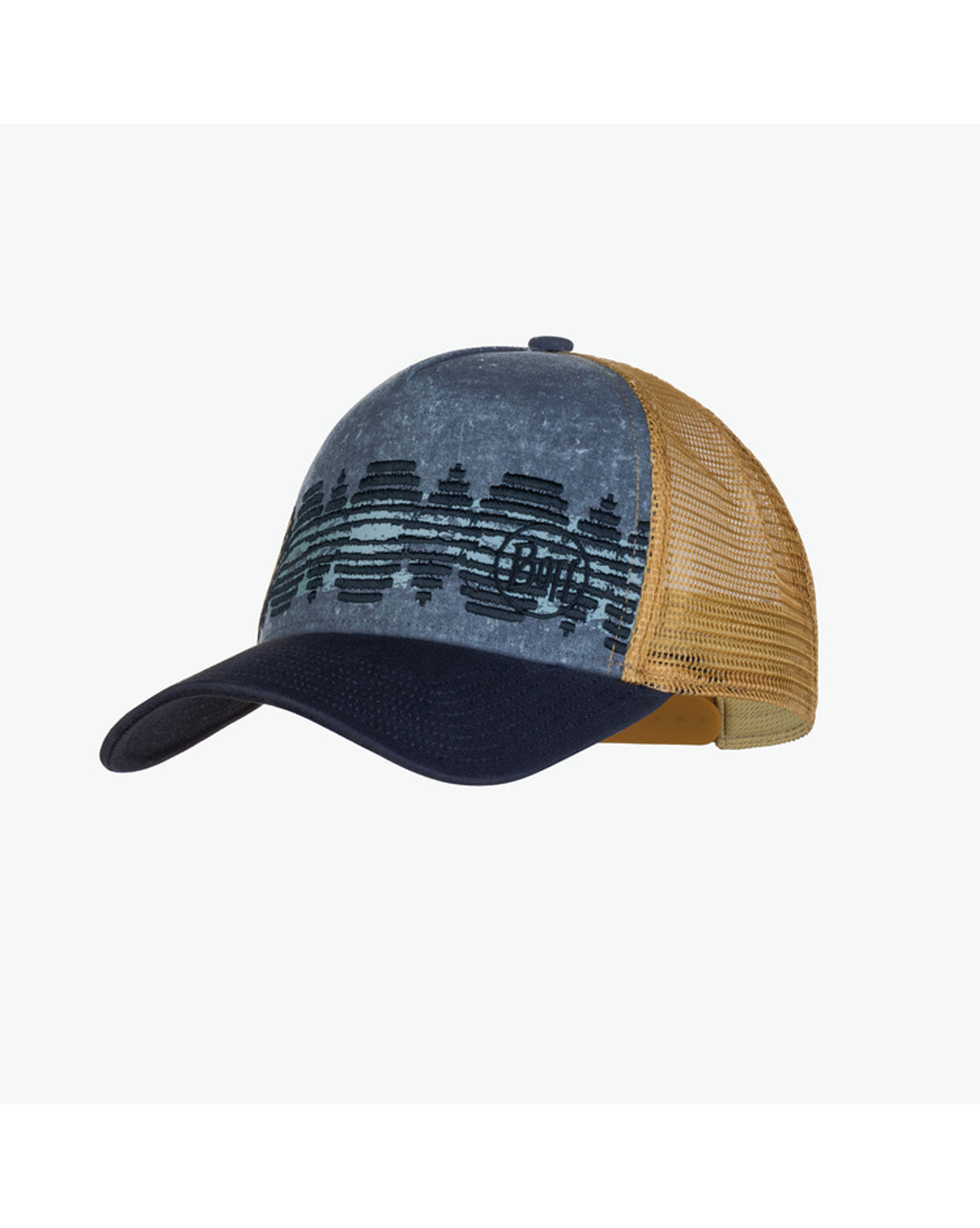 BUFF Unisex Blue TRUCKER CAP TZOM STONE BLUE L/XL