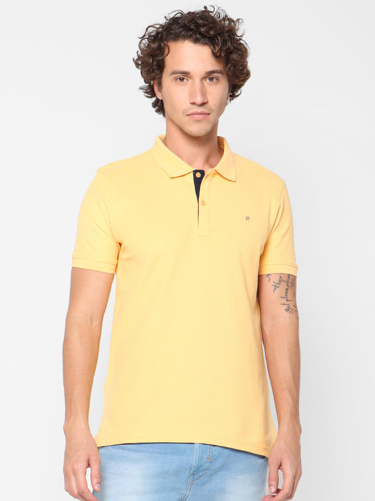 Mustard polo shirt Clearance