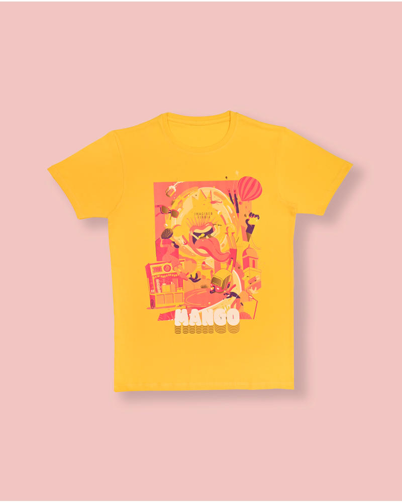 Mango Lassi Tshirt - Yellow 