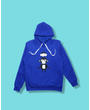 Light Monkey Front Floating Hoodie