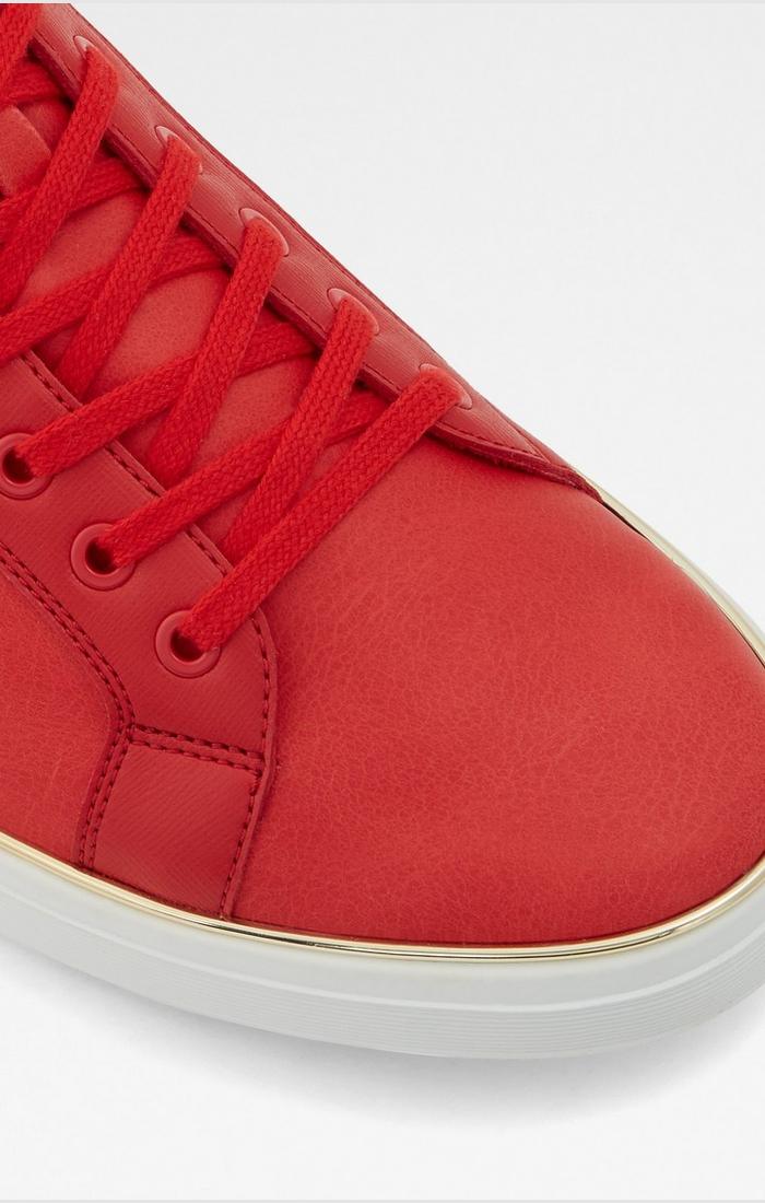 aldo shoes red sneakers