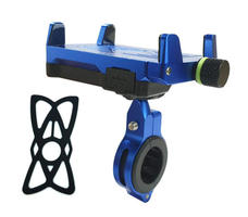 GrandPitstop Claw-Grip Mobile Holder Mount with Charger - Blue