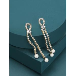 Stacey Knot Pearl Drops