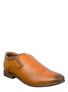 Lazard Tan Slip-On Formal Shoe for Men
