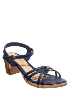 Cleo Women Navy Heel Sandal