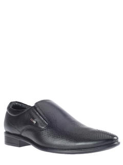 Lazard Black Leather Slip-On Formal Shoe for Men for Men