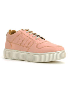 Pro Peach Casual Sneakers for Women