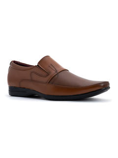 Khadim Tan Slip-On Formal Shoe for Men