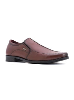 Lazard Brown Slip-On Formal Shoe for Men