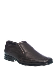 British Walkers Men Brown Slip-On Formal Shoe 