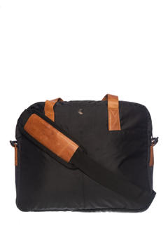 Khadim Men Black Portfolio Bag