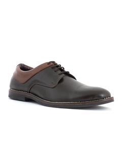 Lazard Brown Derby Formal Shoe for Men