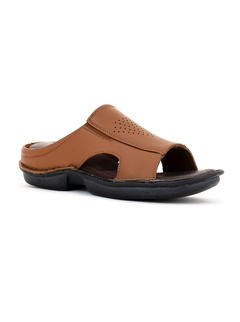 Softouch Tan Mule Sandal for Men