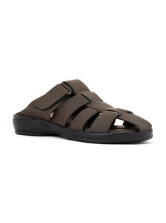 Softouch Brown Casual Fisherman Sandal for Men 