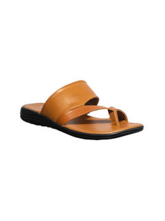 Lazard Tan Casual Slip-On Sandal for Men