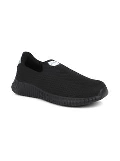 Fitnxt Men Black Slip-On Casual Shoe 
