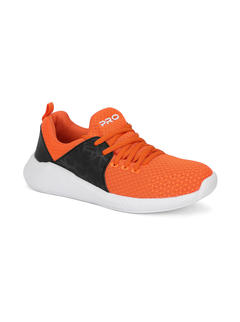 Pro Men Orange Sports/Fitness Sneakers 