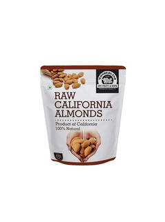 Wonderland Foods Raw California Almonds, 500g