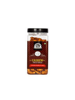 Roasted & Salted Chilli Garlic Cashews Nuts 750gm (150gm x 5)