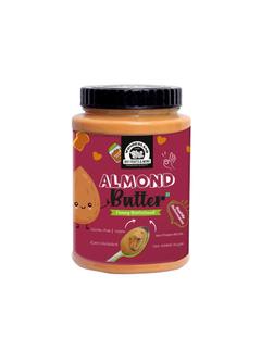 WONDERLAND FOODS  Creamy Almond Butter - Unsweetened (250 g) |Glutan Free |Vegan |100% Almonds | Zero Preservatives | Zero Cholestrol | 100% Natural Zero Added Sugar