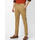Skinny Fit Cotton Blend Brown Trouser