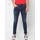 Slim Fit Knitted Blue Jeans