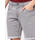 Men's Grey Slim Fit Denim Shorts