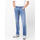 Men's Light Blue Straight Fit Jeans