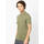 100% Linen Olive Polo T-Shirt