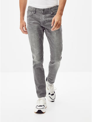 washed grey jeans mens