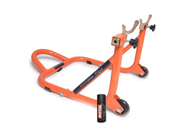 Free Motul Chain Lube C2 With Grandpitstop Rear Paddock - Black/Orange Color