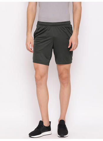 Rockit Forest Green Regular Fit Shorts