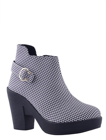 chunky sole ankle wrap boots