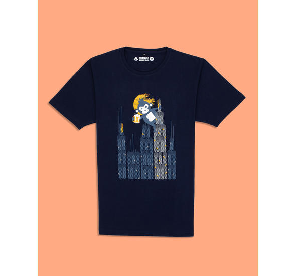 Gold Kong T-shirt-Blue-M