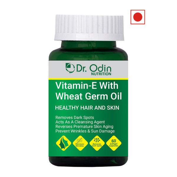 Vitamin E with Wheat Germ Oil - 60 Count