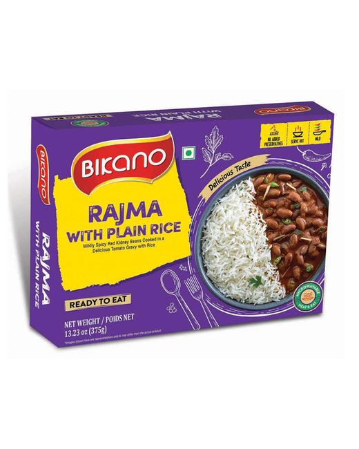 Bikano Rajma with Plain Rice