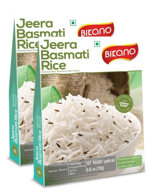 Bikano Jeera Basmati Rice 250g (Pack of 2)