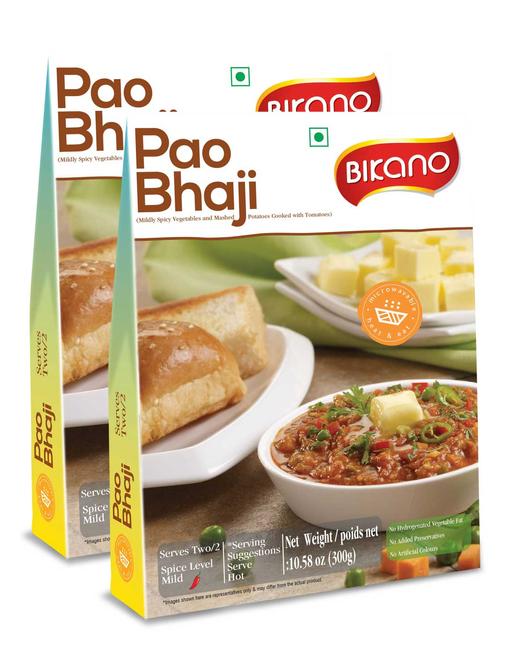 Bikano Pao Bhaji 300g (RTE) (Pack of 2)